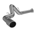 MBRP 4-Inch DPF-Back Exhaust Single Side Exit Armor Lite 6.6L Duramax Diesel 2007-2010 Chevy Silverado 2500 HD/3500 HD; 2007-2010 GMC Sierra 2500 HD/3500 HD