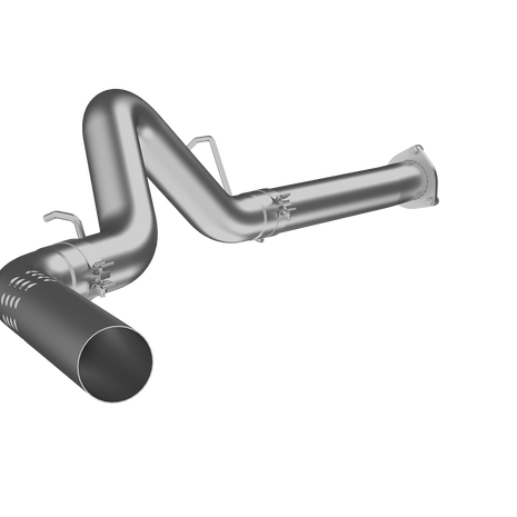 MBRP 4-Inch DPF-Back Exhaust Single Side Armor Lite 6.6L Duramax Diesel 2007-2010 Chevy Silverado 2500 HD/3500 HD; 2007-2010 GMC Sierra 2500 HD/3500 HD