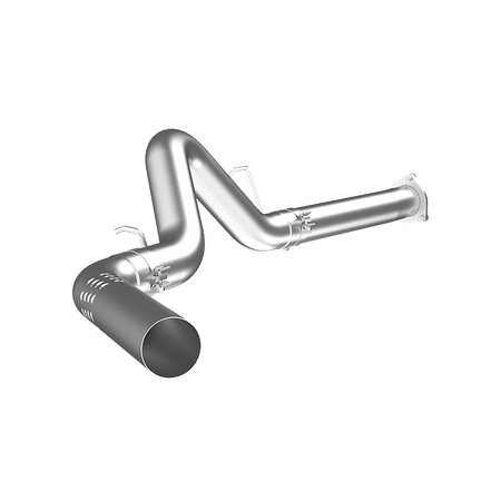 MBRP 4-Inch DPF-Back Exhaust Single Side Armor Plus 6.6L Duramax Diesel 2007-2010 Chevy Silverado 2500 HD/3500 HD; 2007-2010 GMC Sierra 2500 HD/3500 HD
