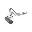 MBRP 4-Inch DPF-Back Exhaust Single Side Armor Plus 6.6L Duramax Diesel 2007-2010 Chevy Silverado 2500 HD/3500 HD; 2007-2010 GMC Sierra 2500 HD/3500 HD