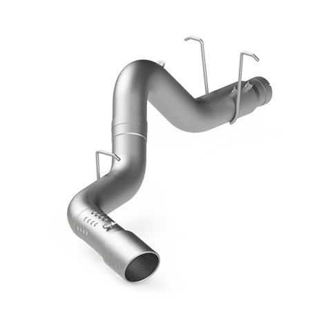 MBRP 5-Inch DPF-Back Exhaust Single Side Armor Plus 6.6L Duramax Diesel 2011-2019 Chevy Silverado 2500 HD/3500 HD; 2011-2019 GMC Sierra 2500 HD/3500 HD