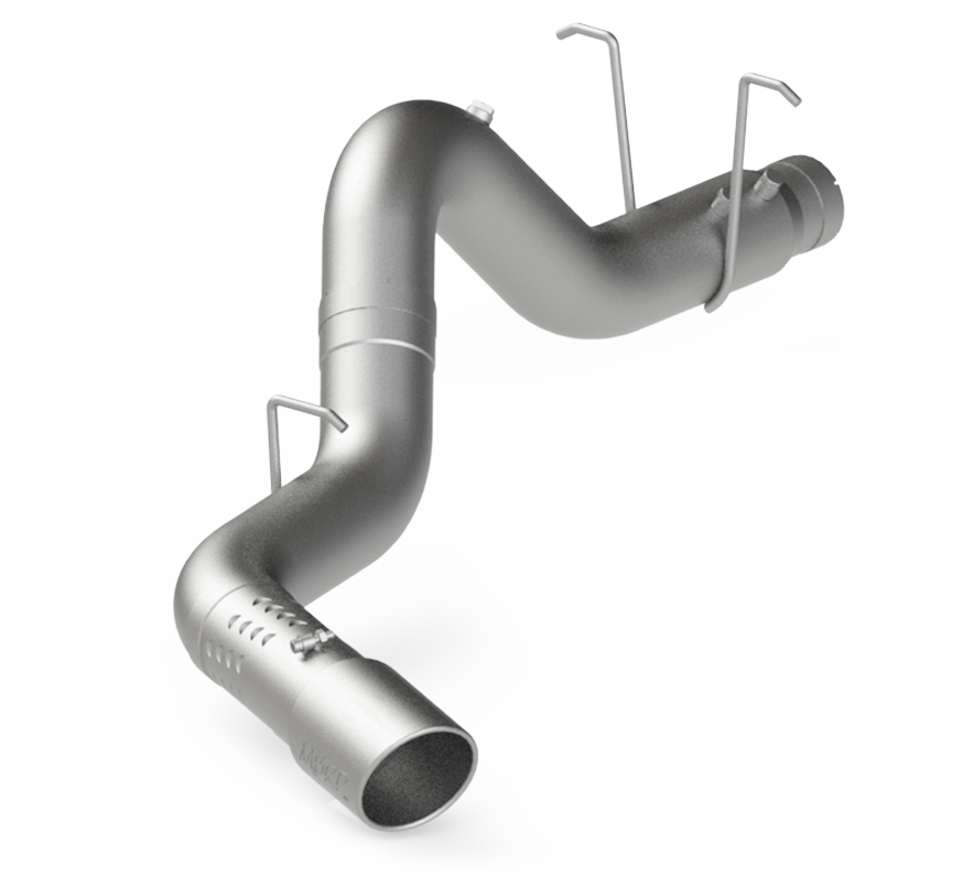 MBRP 5-Inch DPF-Back Exhaust Single Side Armor Lite 6.6L Duramax Diesel 2011-2019 Chevy Silverado 2500 HD/3500 HD; 2011-2019 GMC Sierra 2500 HD/3500 HD