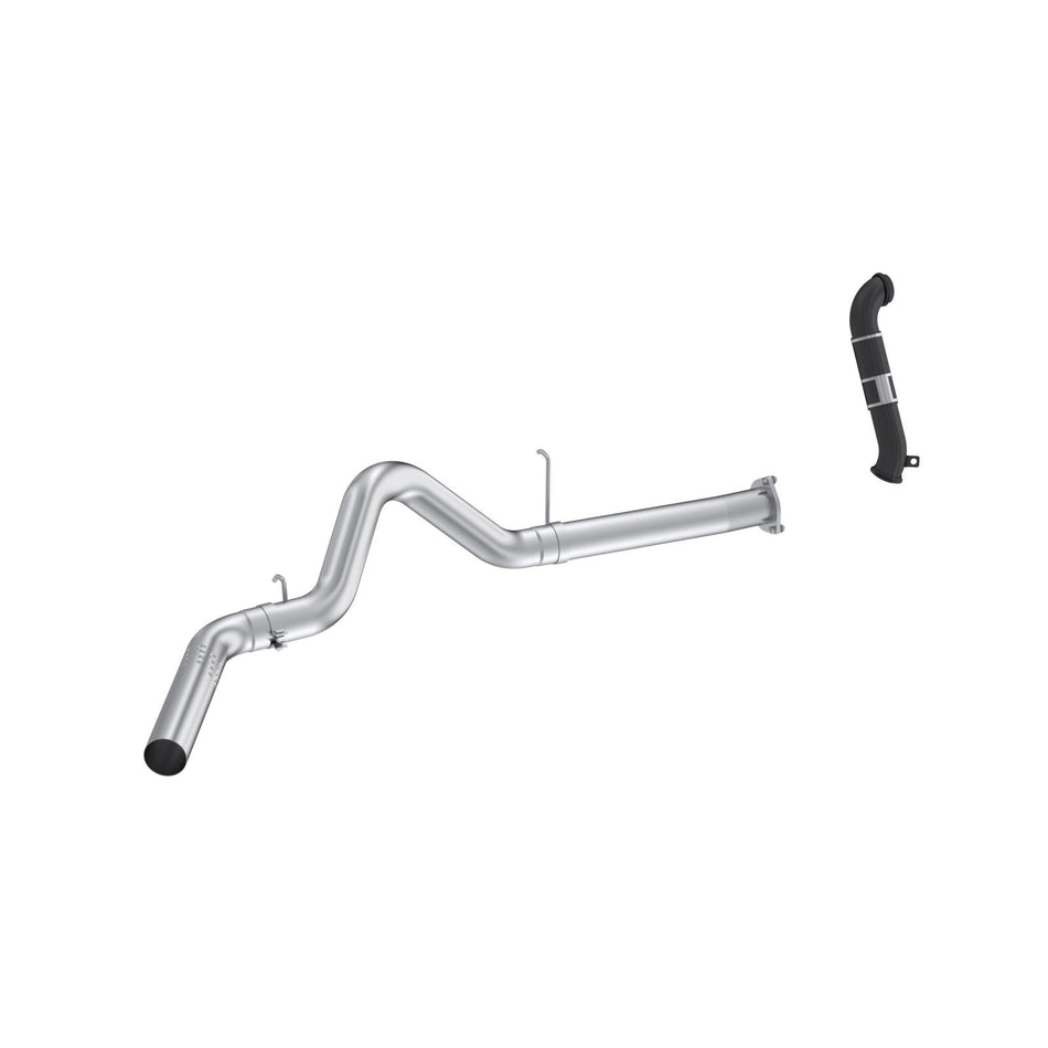 MBRP Downpipe Single Side Exit Armor Lite 6.6L Duramax Diesel 2007-2010 Chevy Silverado 2500 HD/3500 HD; 2007-2010 GMC Sierra 2500 HD/3500 HD