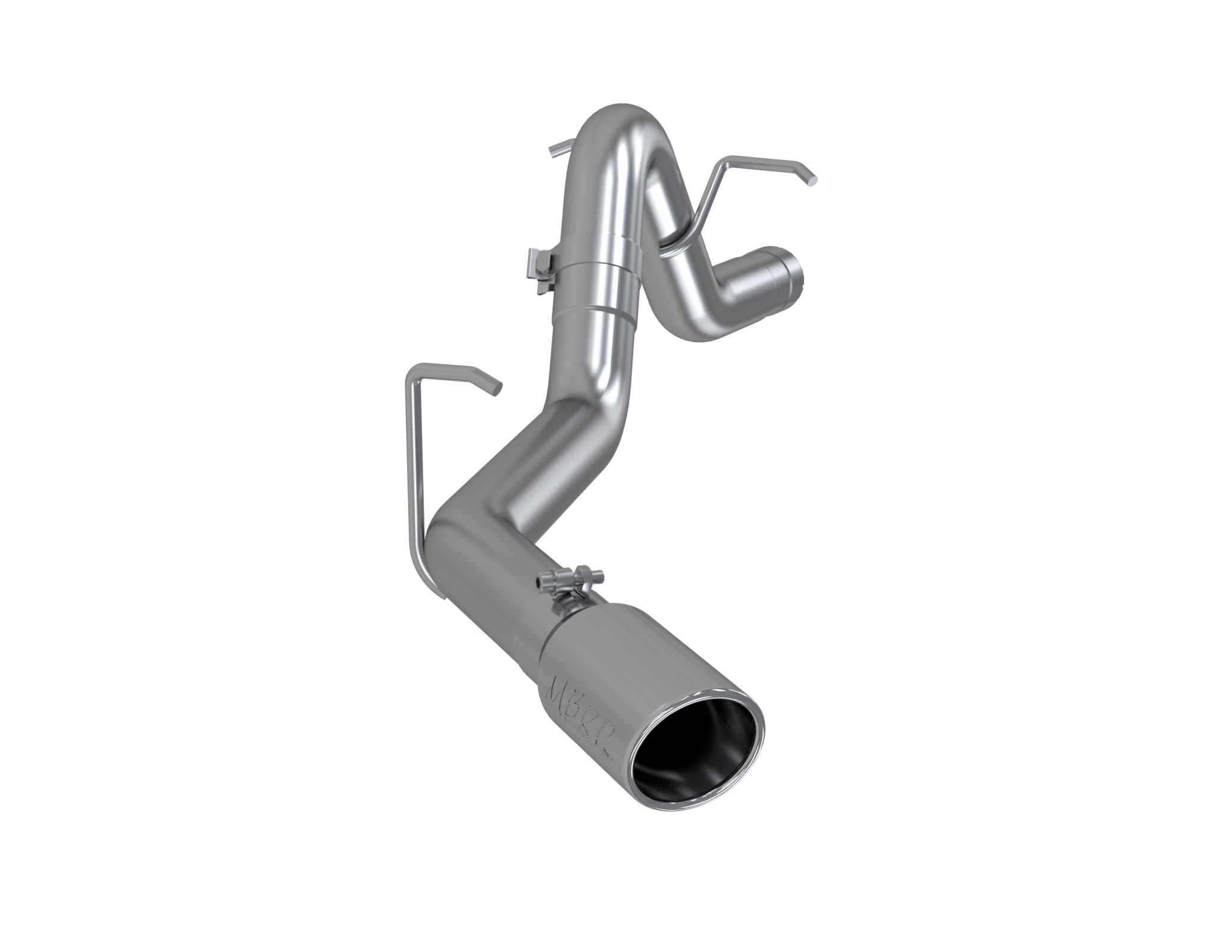 MBRP 3-Inch DPF-Back Exhaust Single Side Armor Pro 2.8L Duramax Diesel 2016-2022 Chevy Colorado; 2016-2022 GMC Canyon