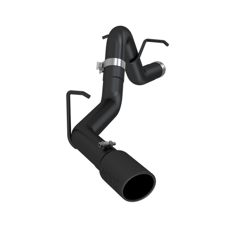 MBRP 3-Inch DPF-Back Exhaust Single Side Armor Black 2.8L Duramax Diesel 2016-2022 Chevy Colorado; 2016-2022 GMC Canyon
