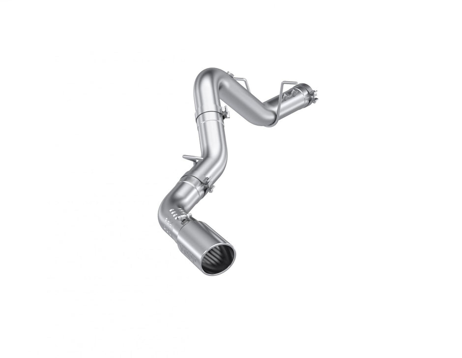 MBRP 4-Inch DPF-Back Exhaust Single Side Exit Armor Lite 6.6L Duramax Diesel 2020-2026 Chevy Silverado 2500 HD/3500 HD; 2020-2026 GMC Sierra 2500 HD/3500 HD