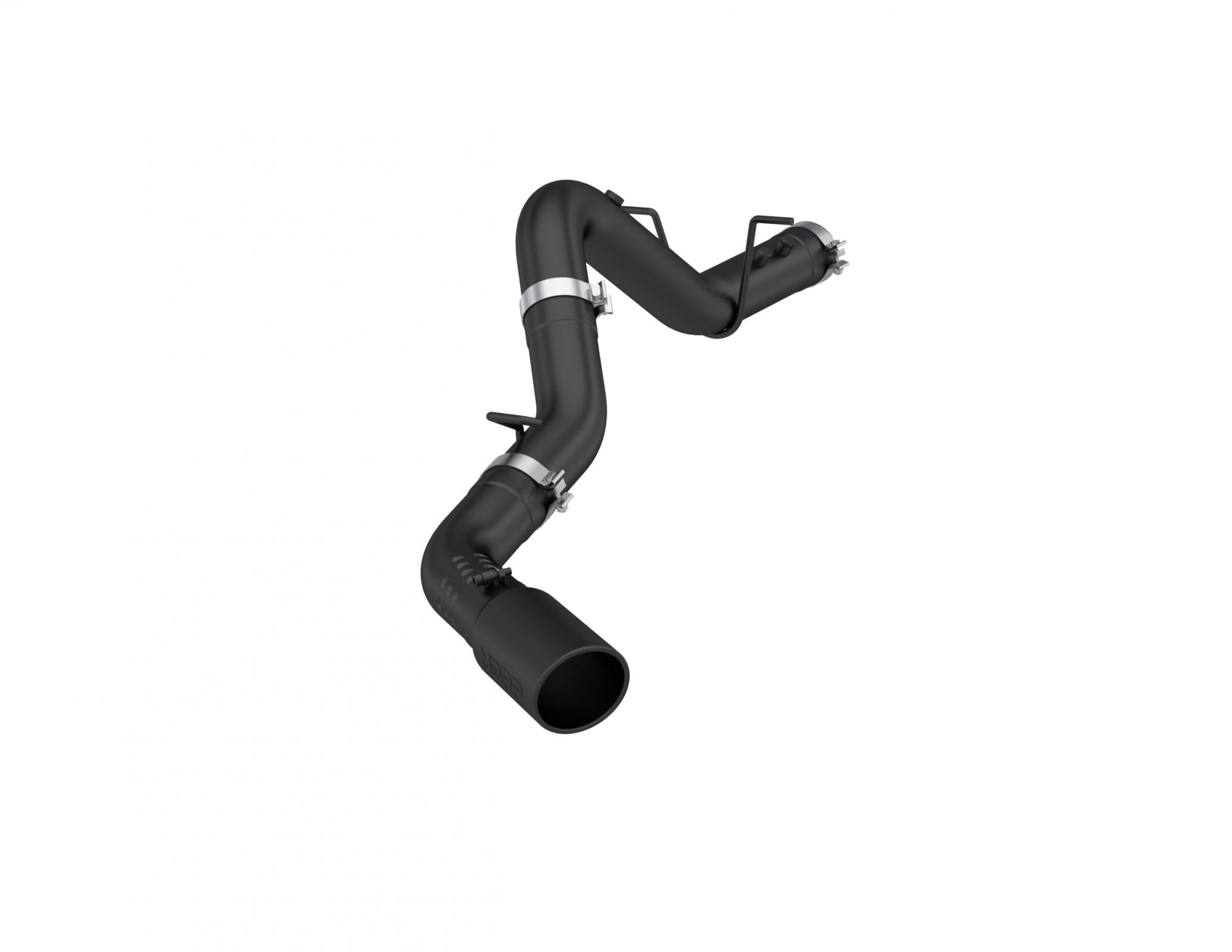 MBRP 4-Inch DPF-Back Exhaust Single Side Exit Black Series 6.6L Diesel 2020-2026 Chevy Silverado 2500 HD/3500 HD; 2020-2026 GMC Sierra 2500 HD/3500 HD