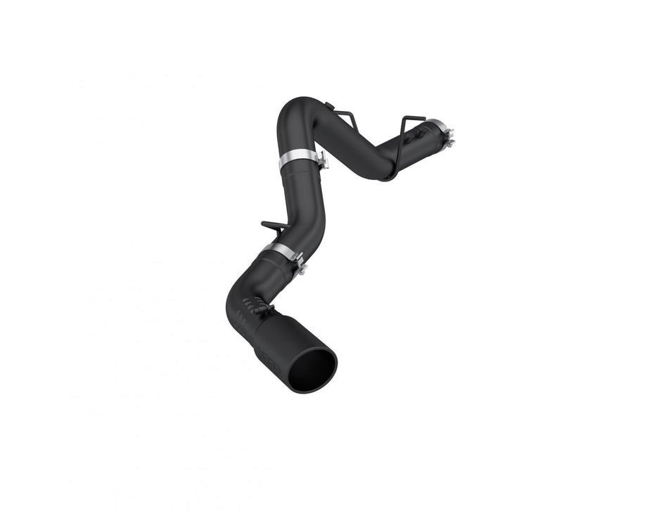 MBRP 4-Inch DPF-Back Exhaust Single Side Exit Black Series 6.6L Diesel 2020-2026 Chevy Silverado 2500 HD/3500 HD; 2020-2026 GMC Sierra 2500 HD/3500 HD