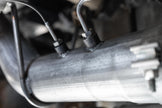 MBRP 4-Inch DPF-Back Exhaust Single Side Exit Black Series 6.6L Diesel 2020-2026 Chevy Silverado 2500 HD/3500 HD; 2020-2026 GMC Sierra 2500 HD/3500 HD