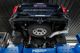 MBRP DPF-Back Exhaust Single Side Exit Armor Plus 6.6L 2020-2023 Chevy Silverado 2500 HD/3500 HD; 2020-2023 GMC Sierra 2500 HD/3500 HD