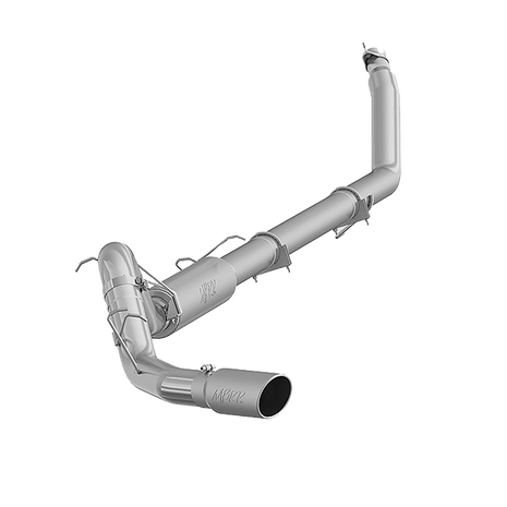MBRP 4-Inch Turbo-Back Exhaust Single Side Armor Lite 5.9L Cummins Diesel 1998-2002 Dodge Ram 2500/3500 Aluminized Steel