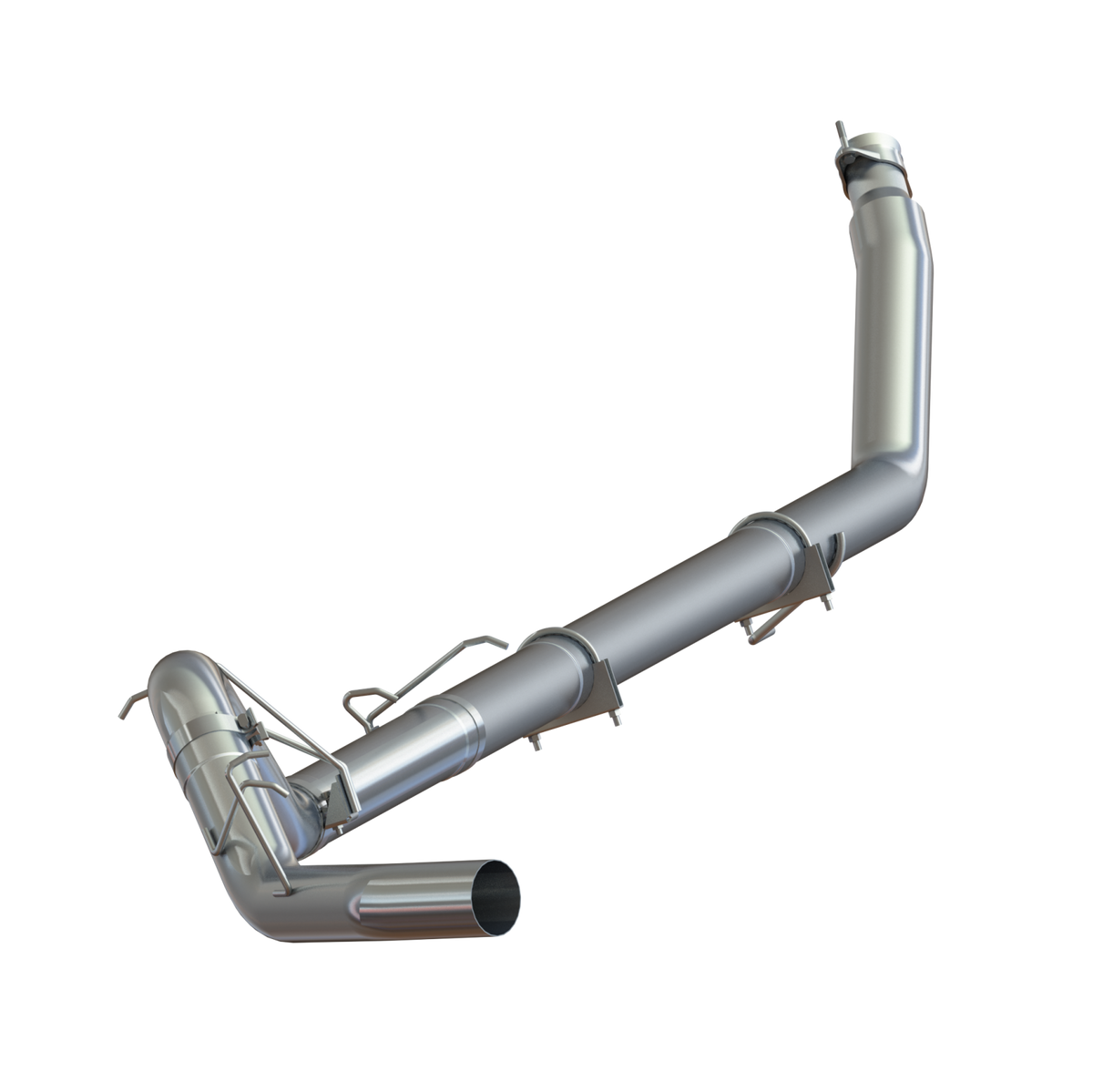 MBRP 4-Inch Turbo-Back Exhaust Single Side Armor Lite 5.9L Cummins 1998-2002 Dodge Ram 2500/3500