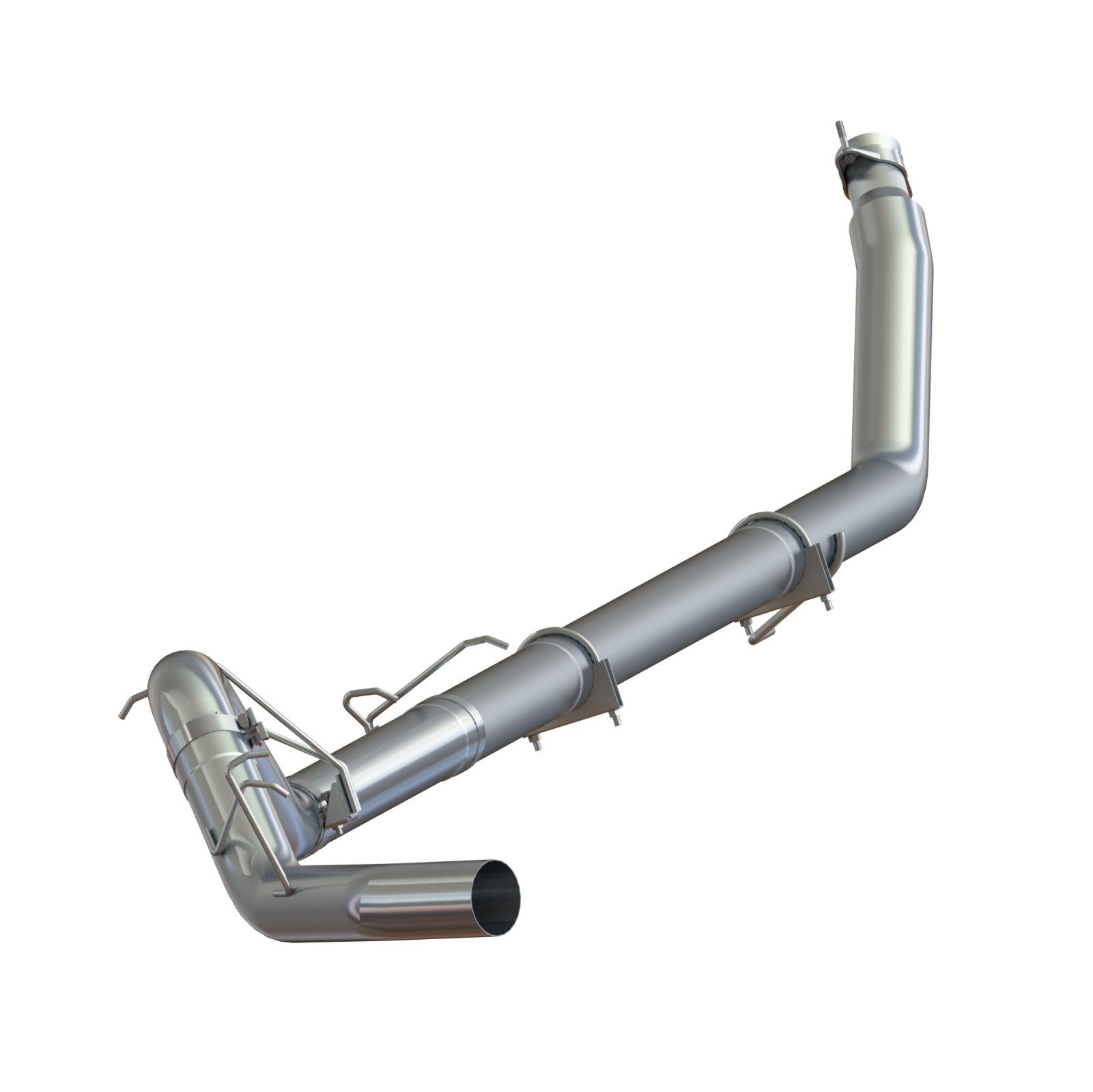 MBRP 4-Inch Turbo-Back Exhaust Single Side Armor Lite 5.9L Cummins 1998-2002 Dodge Ram 2500/3500