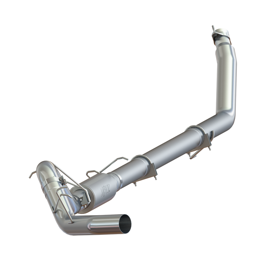 MBRP 4-Inch Turbo-Back Exhaust Single Side Armor Lite 5.9L Cummins Diesel 1998-2002 Dodge Ram 2500/3500 Performance Muffler
