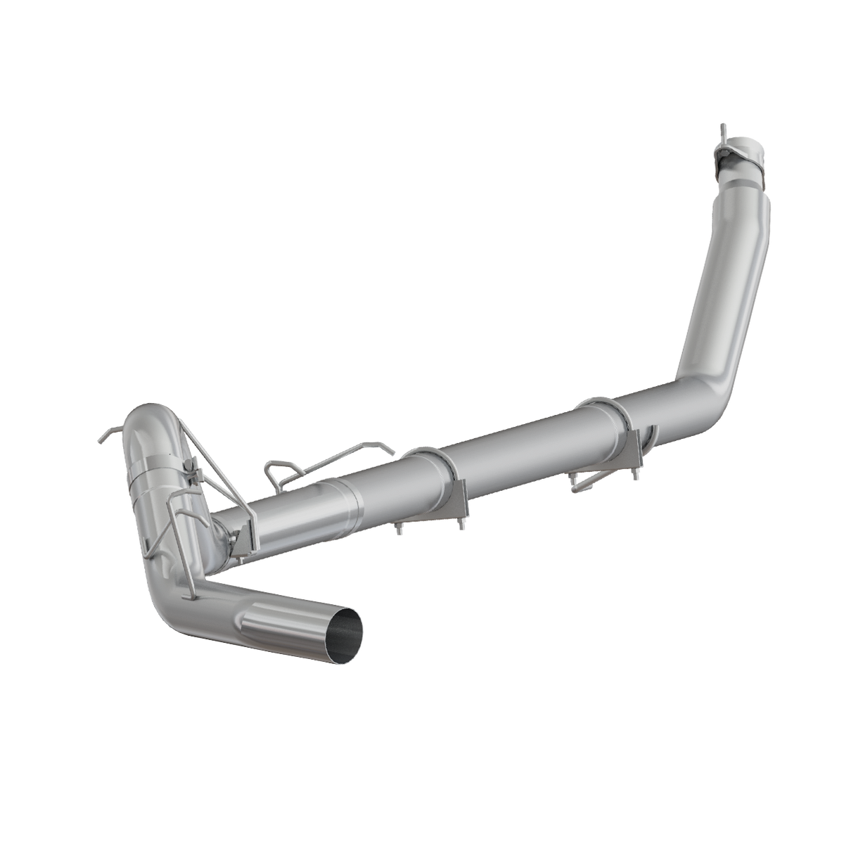 MBRP 4-Inch Turbo-Back Exhaust Single Armor Plus 5.9L Cummins Diesel 1998-2002 Dodge Ram 2500/3500