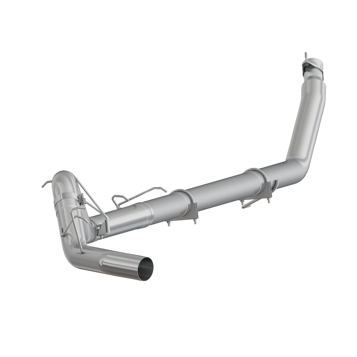 MBRP 4-Inch Turbo-Back Exhaust Single Armor Plus 5.9L Cummins Diesel 1998-2002 Dodge Ram 2500/3500