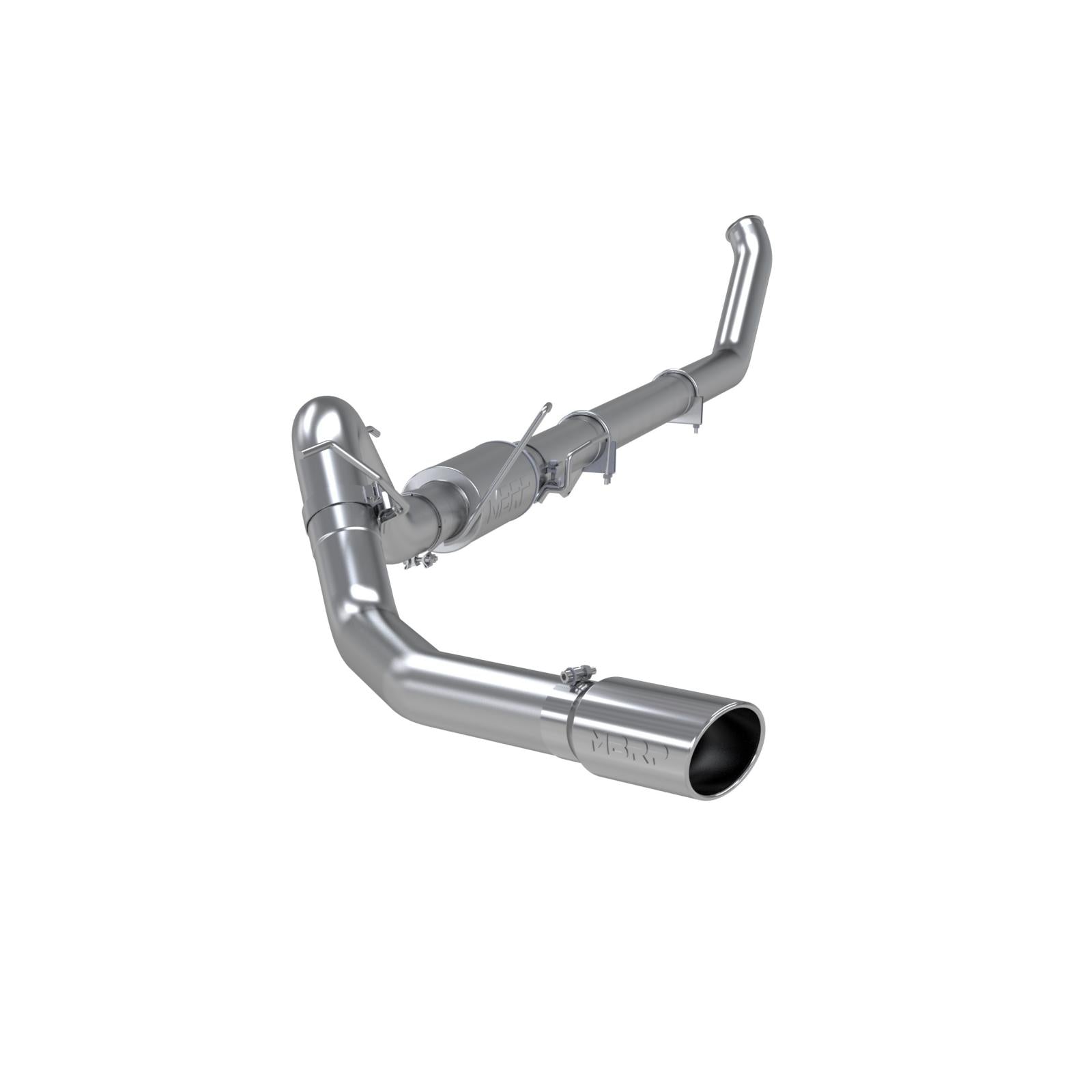 MBRP 4-Inch Turbo-Back Exhaust Single Side Armor Plus 5.9L Cummins Diesel 2003-2004 Dodge Ram 2500/3500