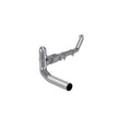 MBRP 4-Inch Turbo-Back Exhaust Single Armor Lite 5.9L Cummins Diesel 2003-2004 Dodge Ram 2500/3500