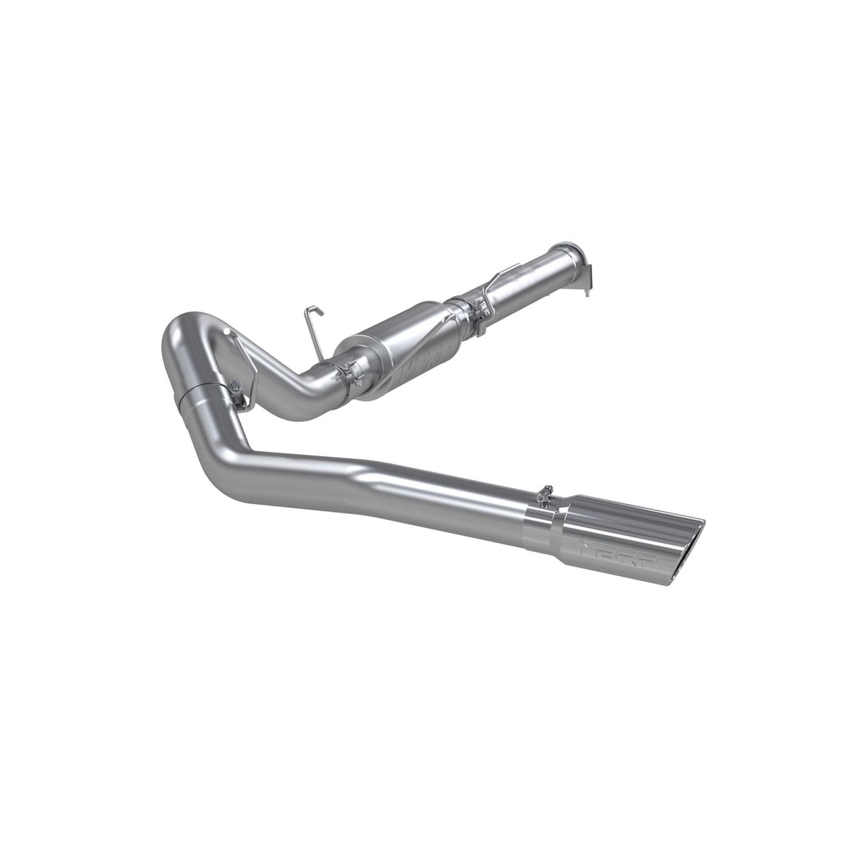 MBRP 4-Inch Cat-Back Exhaust Single Side Exit Armor Plus 5.9L Cummins Diesel 2004-2007 Dodge Ram 2500/3500