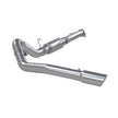 MBRP 4-Inch Cat-Back Exhaust Single Side Exit Armor Lite 5.9L Cummins Diesel 2004-2007 Dodge Ram 2500/3500
