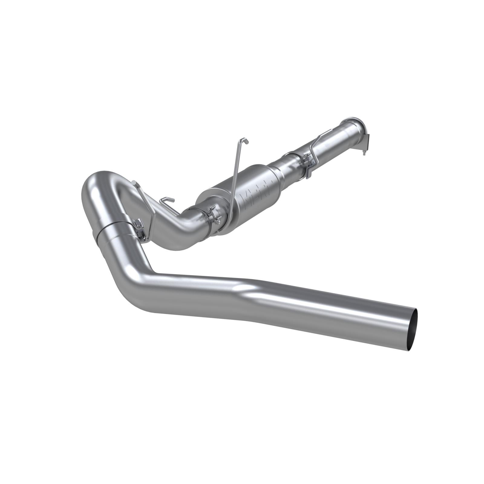 MBRP 4-Inch Cat-Back Exhaust Single Side Armor Lite 5.9L Cummins Diesel 2004-2007 Dodge Ram 2500/3500