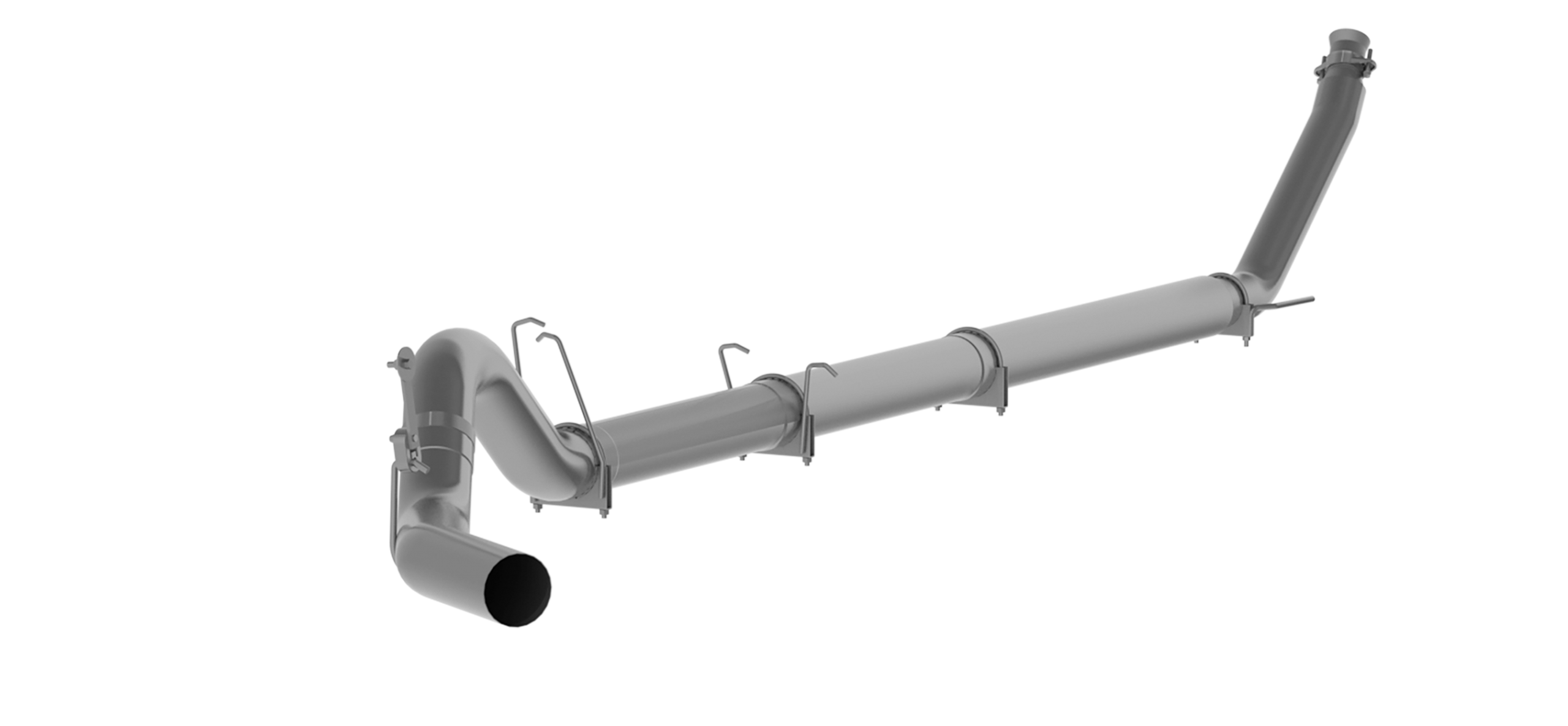 MBRP 5-Inch Turbo-Back Exhaust Single Side Armor Lite 5.9L Cummins Diesel 1998-2002 Dodge Ram 2500/3500 Aluminized Steel