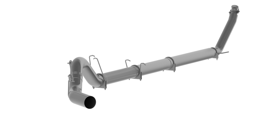 MBRP 5-Inch Turbo-Back Exhaust Single Side Armor Lite 5.9L Cummins Diesel 1998-2002 Dodge Ram 2500/3500 Aluminized Steel