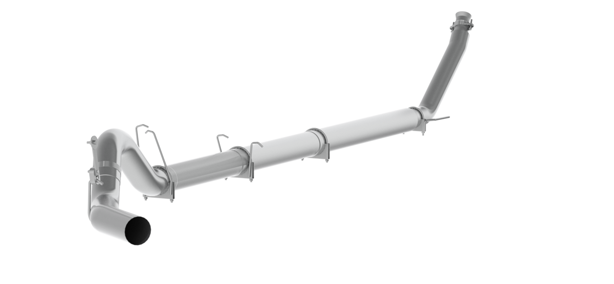 MBRP 5-Inch Turbo-Back Exhaust Single Side Armor Plus 5.9L Cummins Diesel 1998-2002 Dodge Ram 2500/3500