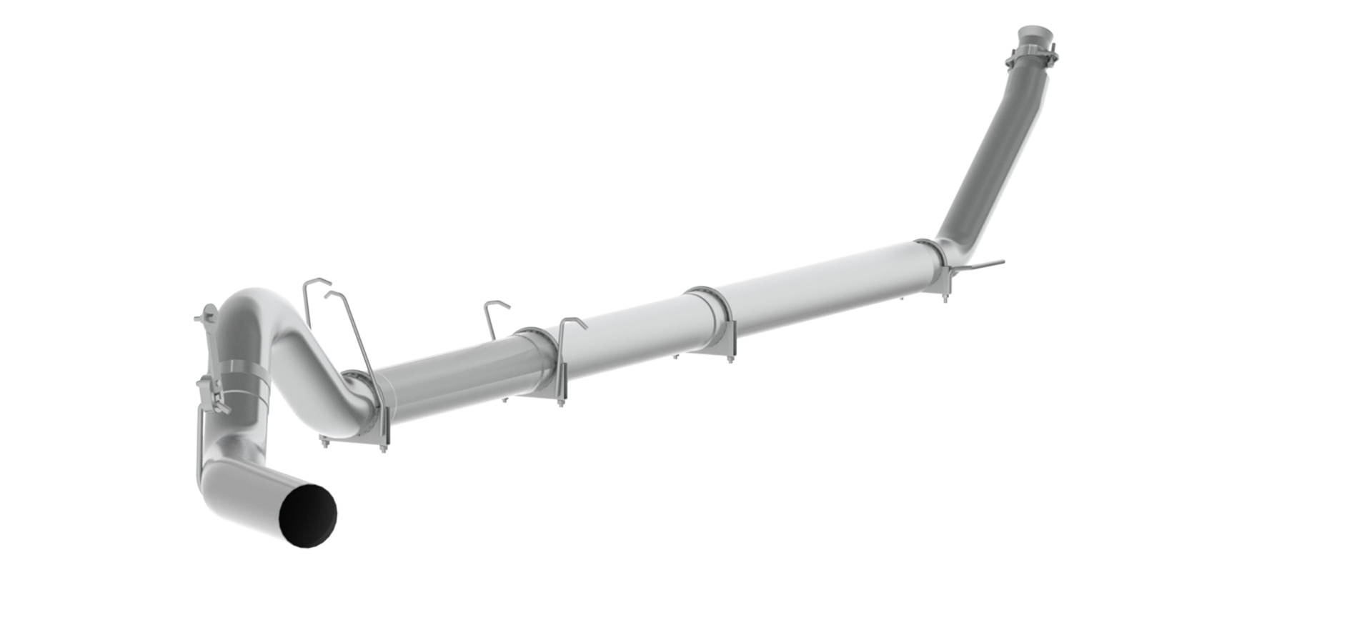 MBRP 5-Inch Turbo-Back Exhaust Single Side Armor Plus 5.9L Cummins Diesel 1998-2002 Dodge Ram 2500/3500