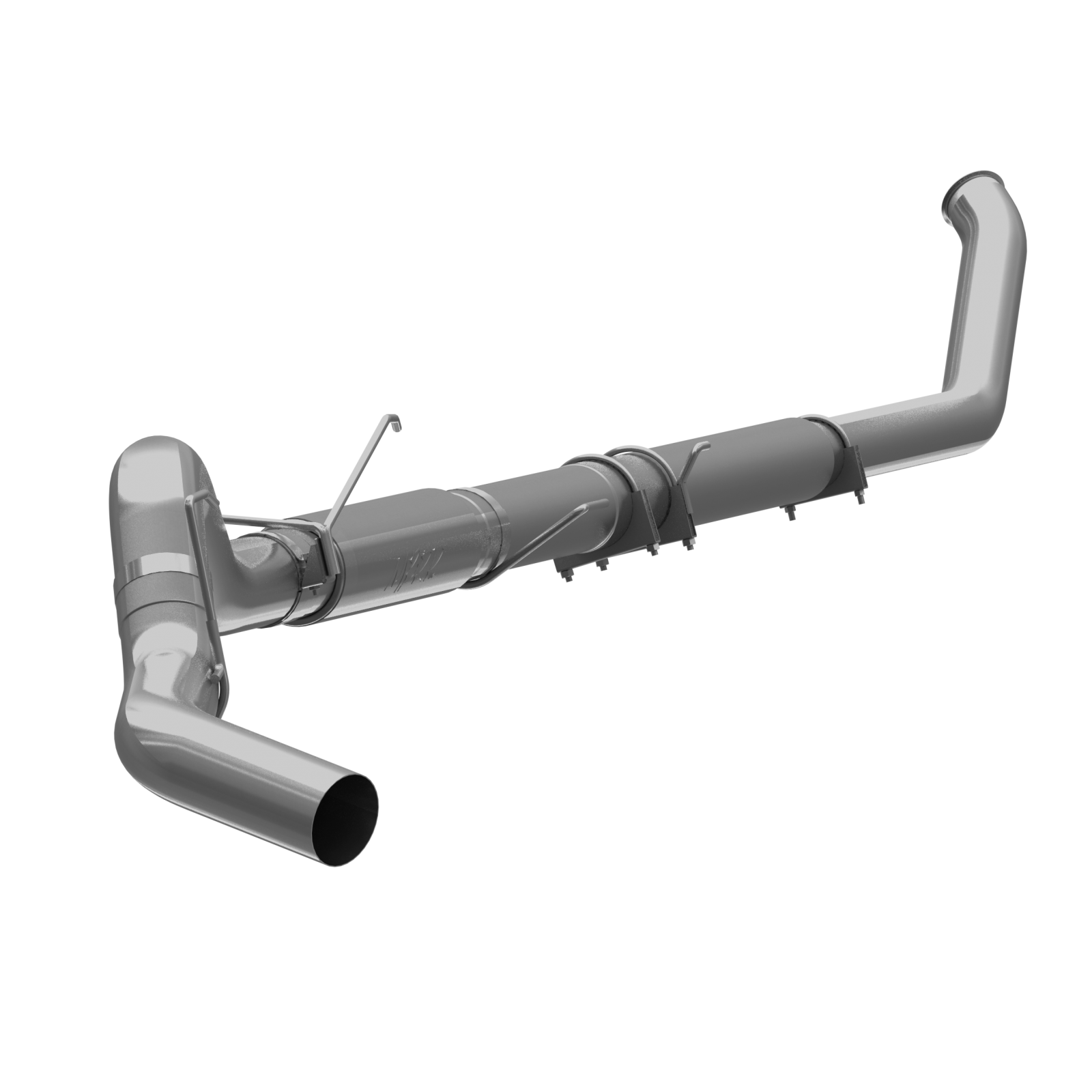 MBRP 5-Inch Turbo-Back Exhaust Single Side Exit Armor Lite 5.9L Cummins Diesel 2003-2004 Dodge Ram 2500/3500 Performance Muffler