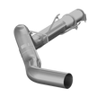 MBRP 5-Inch Cat-Back Exhaust Single Side Exit Armor Lite 5.9L Cummins Diesel 2004-2007 Dodge Ram 2500/3500 Aluminized Steel No Muffler