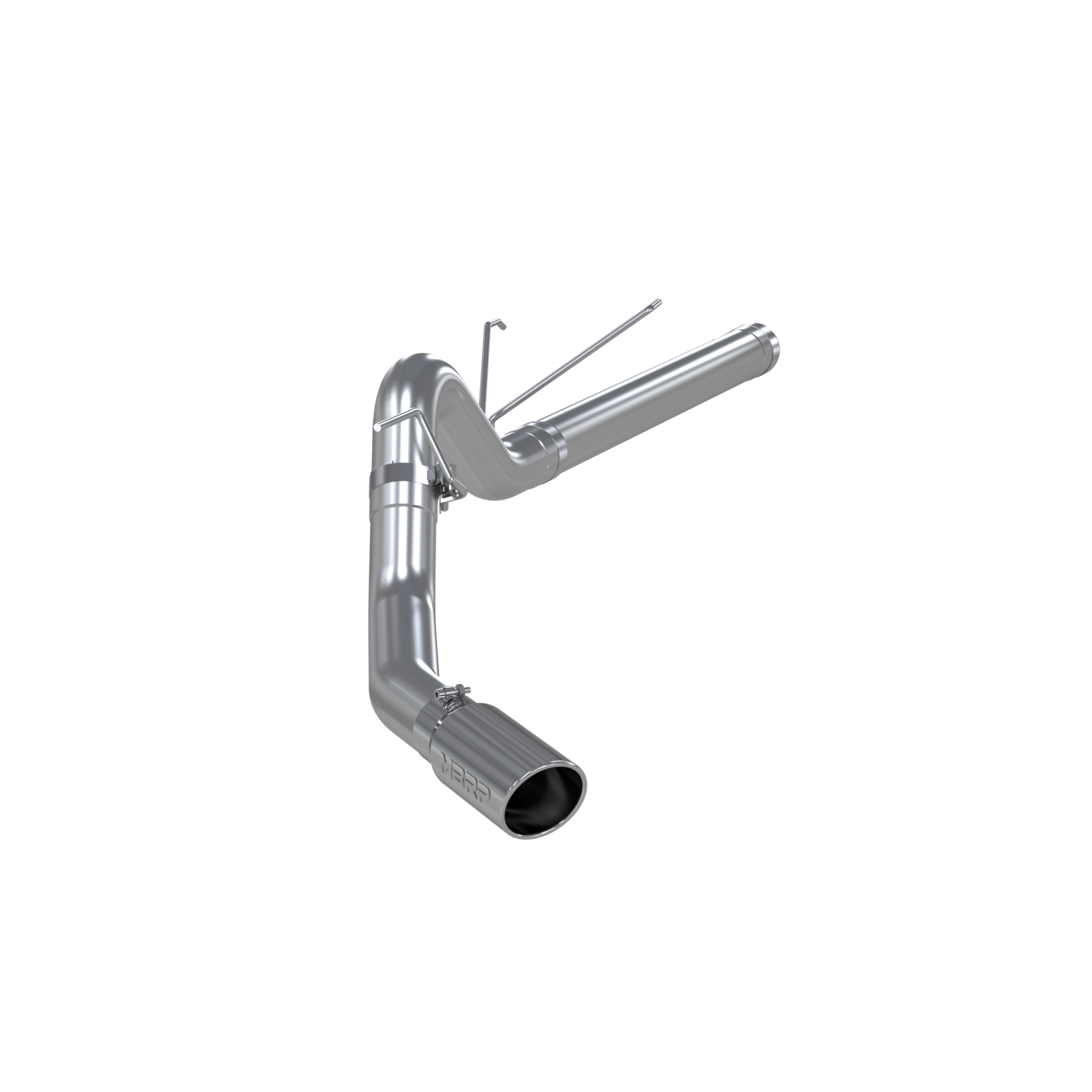 MBRP 4-Inch DPF-Back Exhaust Single Side Exit Armor Plus 6.7L Cummins Diesel 2007-2010 Dodge Ram 2500/3500; 2011-2012 Ram 2500/3500