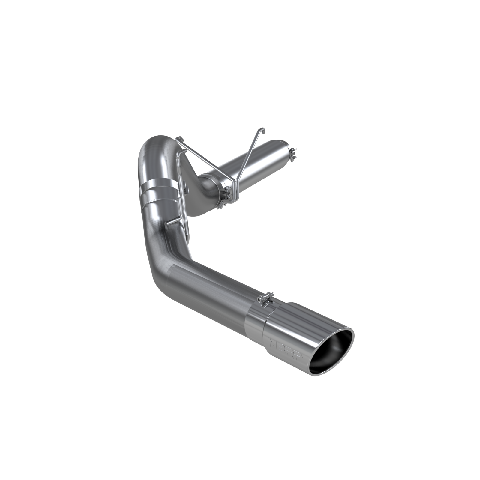 MBRP 5-Inch DPF-Back Exhaust Single Side Armor Plus 6.7L Cummins Diesel 2007-2010 Dodge Ram 2500/3500; 2011-2012 Ram 2500/3500