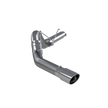 MBRP 5-Inch DPF-Back Exhaust Single Side Armor Lite 6.7L Cummins Diesel 2007-2010 Dodge Ram 2500/3500; 2011-2012 Ram 2500/3500 Aluminized Steel 6-Inch