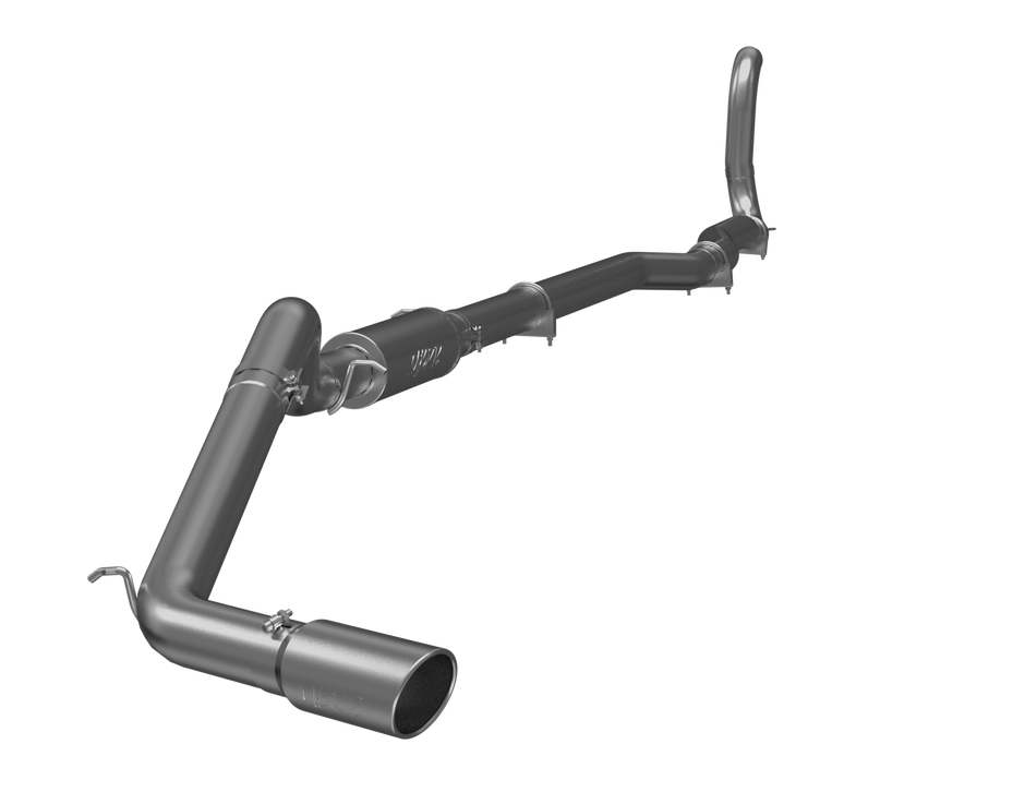 MBRP 4-Inch Turbo-Back Exhaust Single Side Exit Armor Plus 5.9L Cummins Diesel 1989-1993 Dodge W250/W350