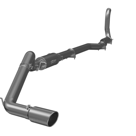 MBRP 4-Inch Turbo-Back Exhaust Single Side Exit Armor Plus 5.9L Cummins Diesel 1989-1993 Dodge W250/W350