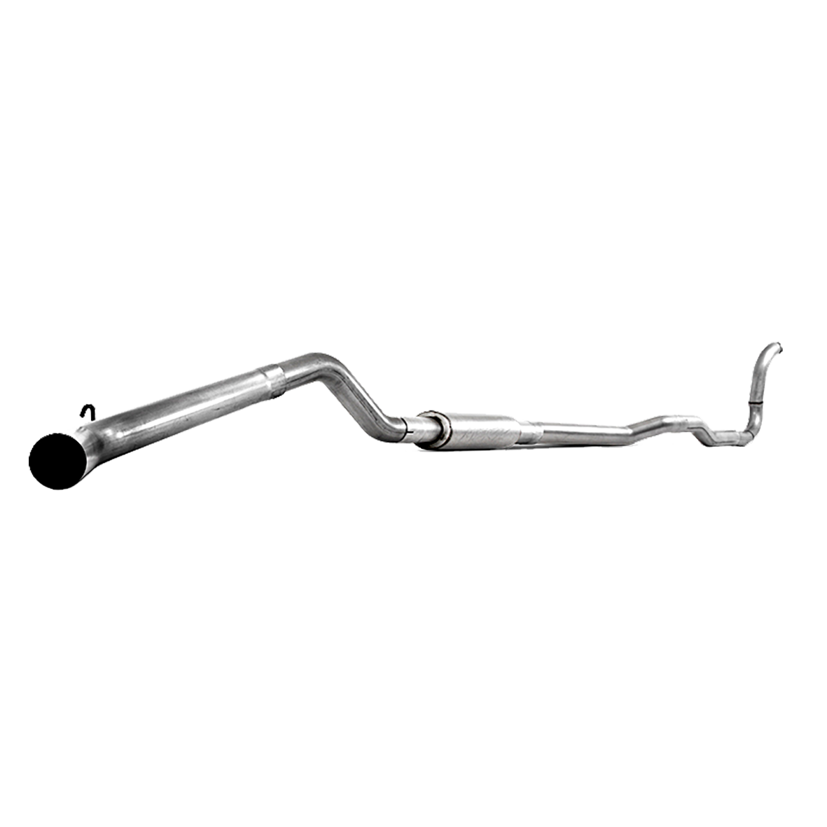 MBRP 4-Inch Turbo-Back Exhaust Single Side Exit Armor Lite 5.9L Cummins Diesel 1989-1993 Dodge W250/W350 Performance Muffler