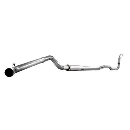 MBRP 4-Inch Turbo-Back Exhaust Single Side Exit Armor Lite 5.9L Cummins Diesel 1989-1993 Dodge W250/W350 Performance Muffler