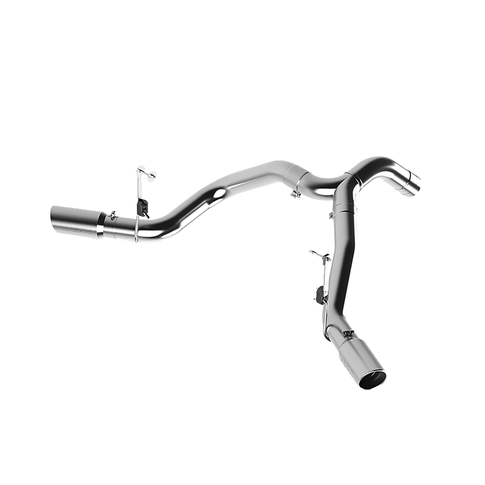 MBRP 4-Inch DPF-Back Exhaust Dual Armor Lite 6.7L Cummins Diesel 2013 Ram 2500; 2013-2026 Ram 3500
