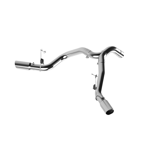 MBRP 4-Inch DPF-Back Exhaust Dual Armor Lite 6.7L Cummins Diesel 2013 Ram 2500; 2013-2026 Ram 3500