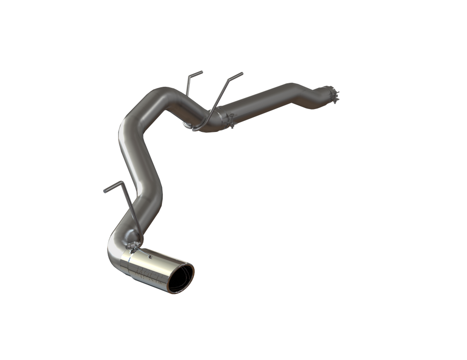 MBRP 3.5-Inch DPF-Back Exhaust Single Side Exit Armor Plus 3.0L EcoDiesel 2014-2018 Ram 1500