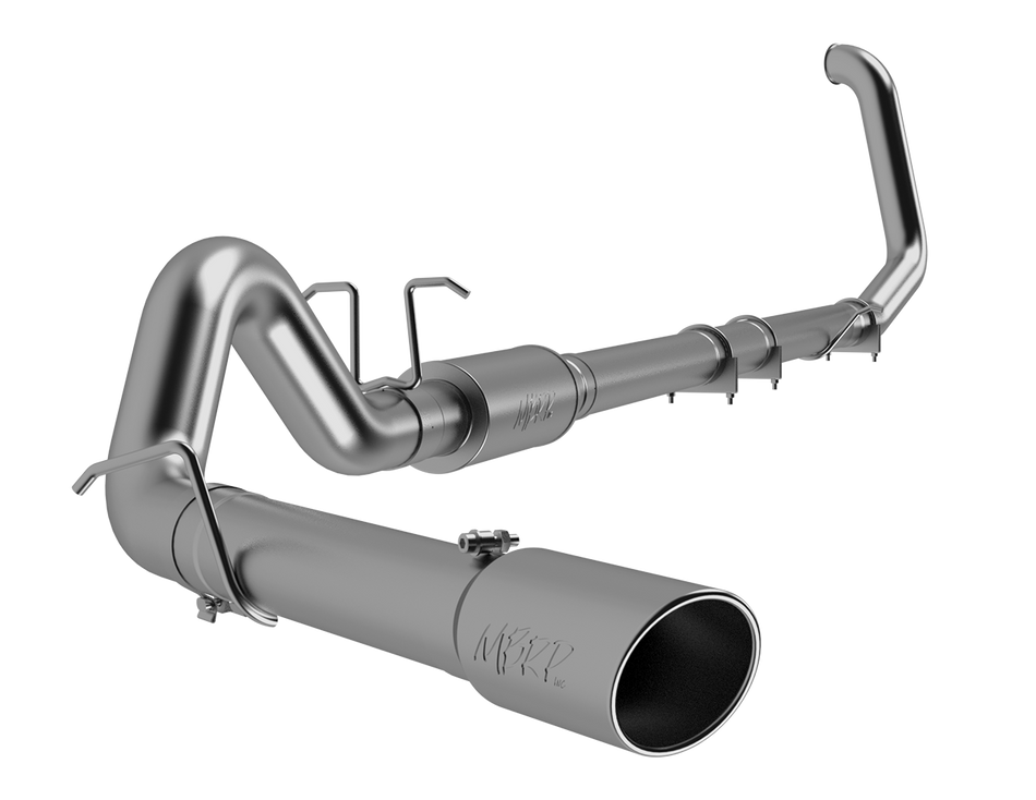 MBRP 4-Inch Turbo-Back Exhaust Single Side Exit Armor Plus 7.3L Powerstroke Diesel 1999-2003 Ford F-250 Super Duty/F-350 Super Duty