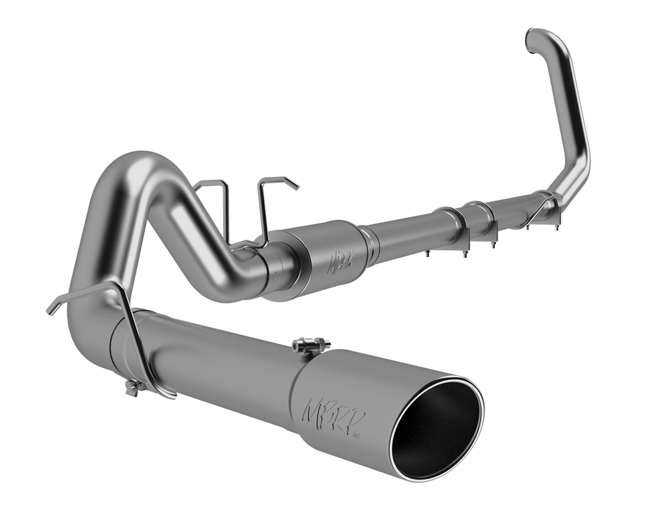 MBRP 4-Inch Turbo-Back Exhaust Single Side Exit Armor Lite 7.3L Powerstroke Diesel 1999-2003 Ford F-250 Super Duty/F-350 Super Duty