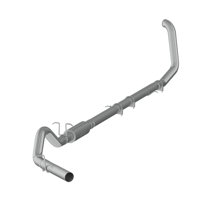 MBRP 4-Inch Turbo-Back Exhaust Single Side Armor Lite 7.3L Diesel 1999-2003 Ford F-250 Super Duty/F-350 Super Duty Performance Muffler