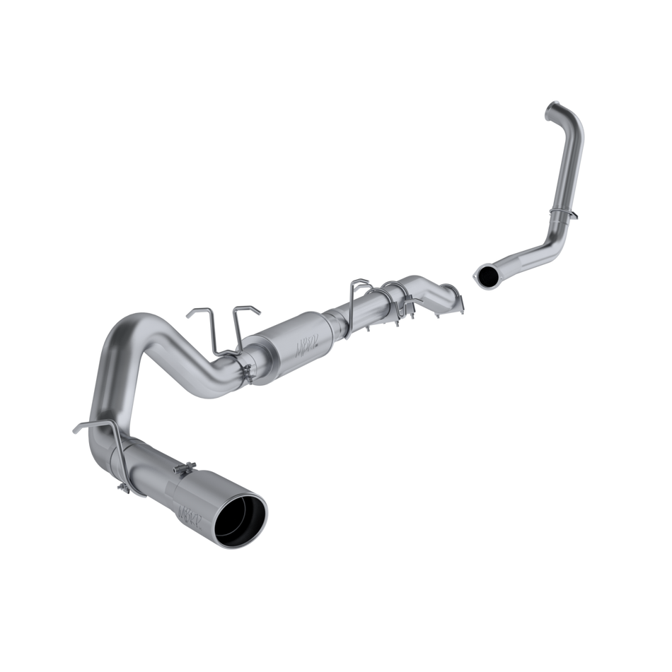 MBRP 4-Inch Turbo-Back Exhaust Single Side Armor Lite 6.0L Diesel 2003-2007 Ford F-250 Super Duty/F-350 Super Duty Aluminized Steel