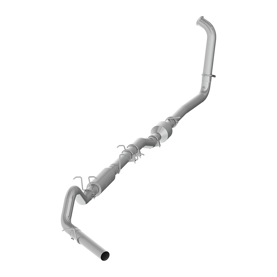 MBRP 4-Inch Turbo-Back Exhaust Single Side Armor Lite 6.0L Diesel 2003-2007 Ford F-250 Super Duty/F-350 Super Duty Performance Muffler
