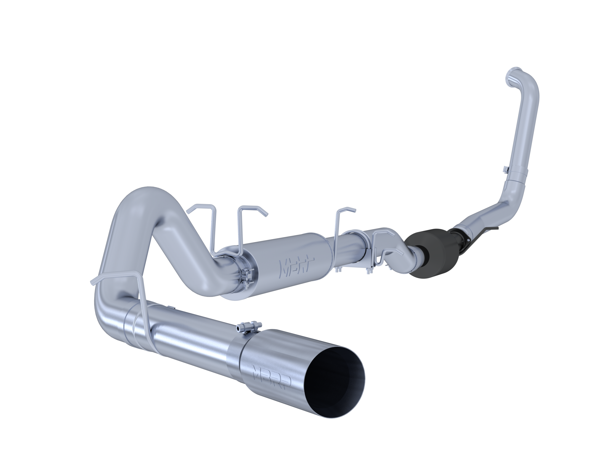 MBRP 4-Inch Turbo-Back Exhaust Single Side Exit Armor Pro 6.0L Diesel 2003-2007 Ford F-250 Super Duty/F-350 Super Duty