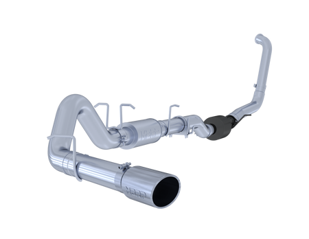 MBRP 4-Inch Turbo-Back Exhaust Single Side Exit Armor Lite 6.0L Diesel 2003-2007 Ford F-250 Super Duty/F-350 Super Duty Aluminized Steel Crew Cab, Extended Cab 5-Inch