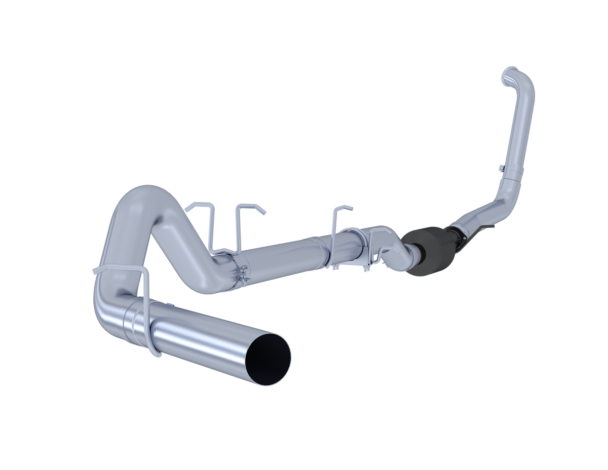 MBRP 4-Inch Turbo-Back Exhaust Single Side Exit Armor Plus 6.0L Diesel 2003-2007 Ford F-250 Super Duty/F-350 Super Duty T409 Stainless Steel Crew Cab, Extended Cab No Muffler