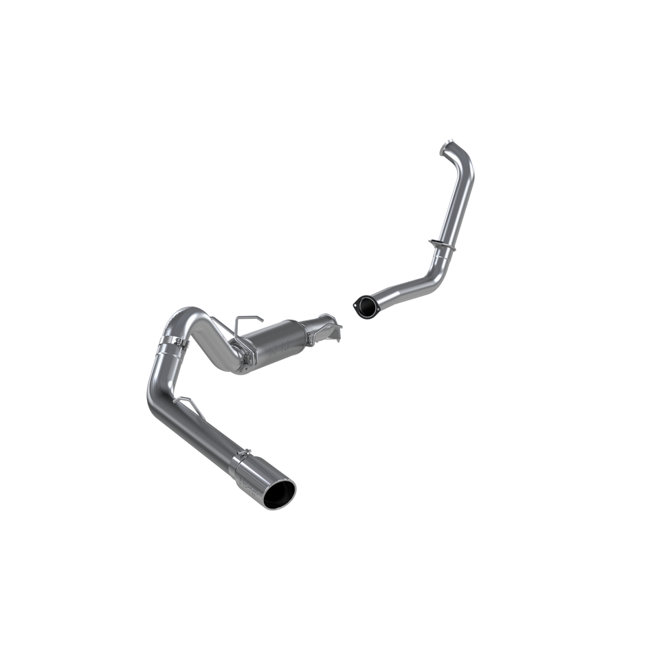 MBRP 4-Inch Turbo-Back Exhaust Single Side Armor Lite 6.0L Diesel 2003-2005 Ford Excursion